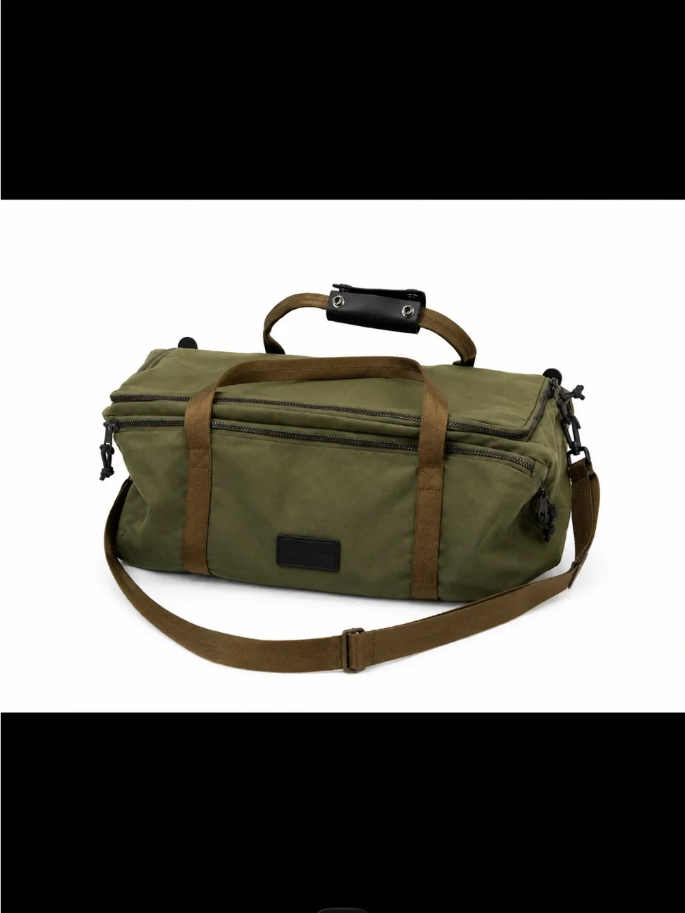 Broken Tee Society Golfers Clubhouse Duffle Bag Weekender in Olive ~ Pristine